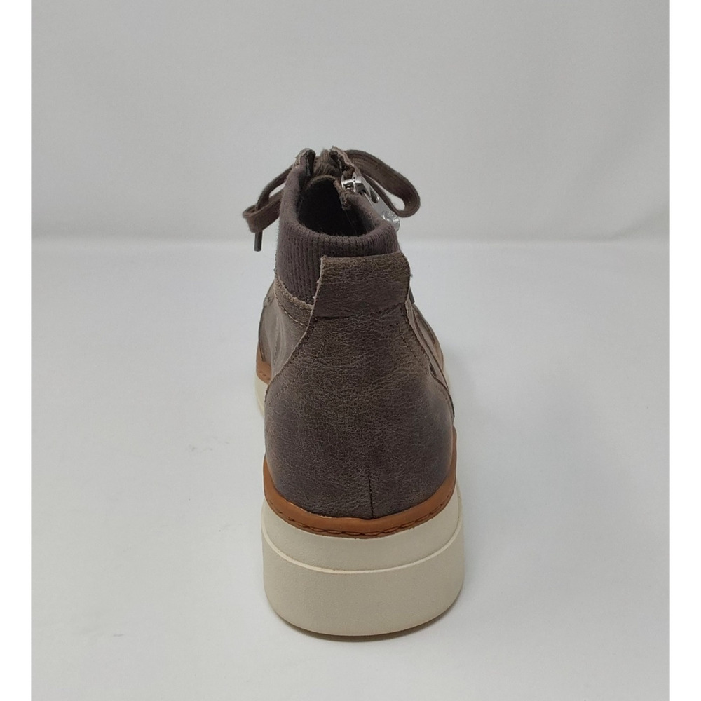 Blowfish Malibu Women’s Brown Wedge Platform Sneakers Zip Lace Up Size 9 - Picture 10 of 12